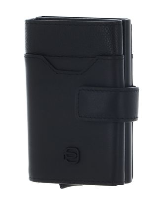 PIQUADRO Ael Compact Wallet With Single Slider RFID Nero
