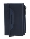 PIQUADRO Lyss Compact Wallet With Single Slider RFID Blu