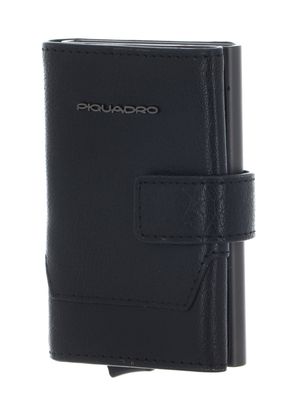 PIQUADRO Solm Compact Wallet With Single Slider RFID Nero