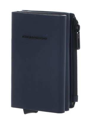 PIQUADRO Corner 2O Compact Wallet With Single Slider RFID Blu