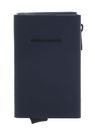 PIQUADRO Corner 2O Compact Wallet With Single Slider RFID Blu