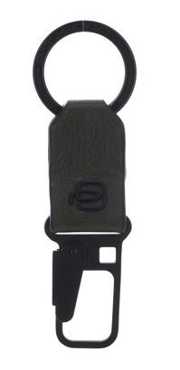 PIQUADRO Russell Leather Keyring Verde 2