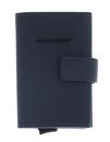 PIQUADRO Corner 2O Compact Wallet With Single Slider RFID Blu