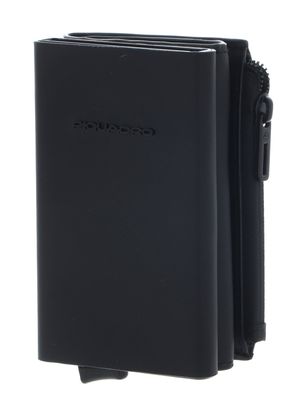 PIQUADRO Corner 2O Compact Wallet With Single Slider RFID Nero PIQUADRO Corner 2O Compact Wallet With Single Slider RFID Nero