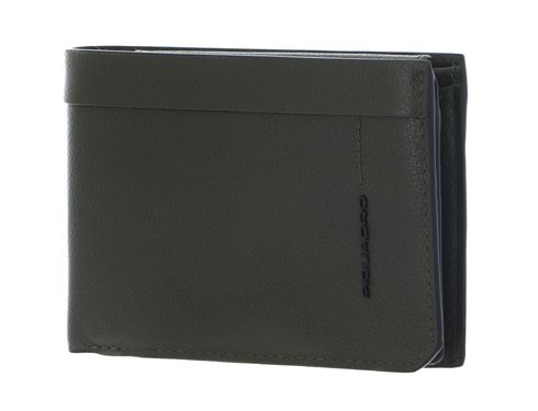 PIQUADRO Russell Men's Wallet Flip Up ID RFID Verde 2 PIQUADRO Russell Men's Wallet Flip Up ID RFID Verde 2