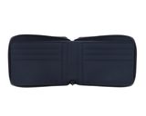 PIQUADRO Corner 2O Zip-Around Wallet RFID Blu