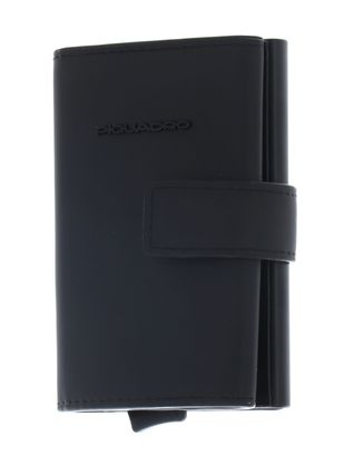 PIQUADRO Corner 2O Compact Wallet With Single Slider RFID Nero PIQUADRO Corner 2O Compact Wallet With Single Slider RFID Nero