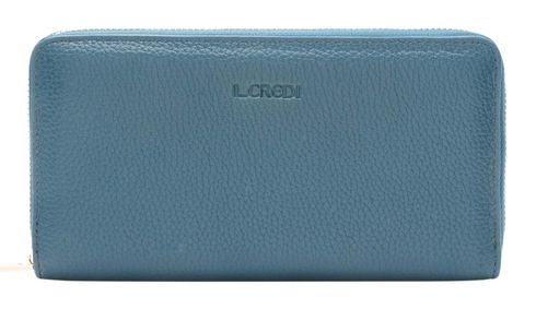 L.CREDI Raphi Zip Around Wallet Petrol