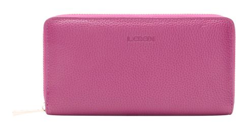 L.CREDI Raphi Zip Around Wallet Berry