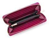 L.CREDI Raphi Zip Around Wallet Berry