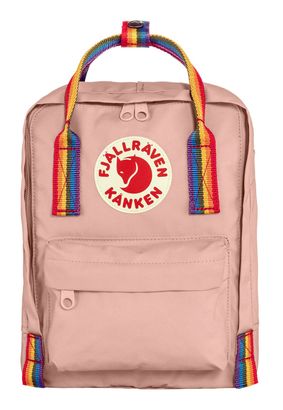 Fjällräven Kånken Mini Chalk Rose - Rainbow