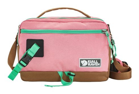 Fjällräven Vardag Shoulder Bag 6 Poppy Pink - Khaki Dust