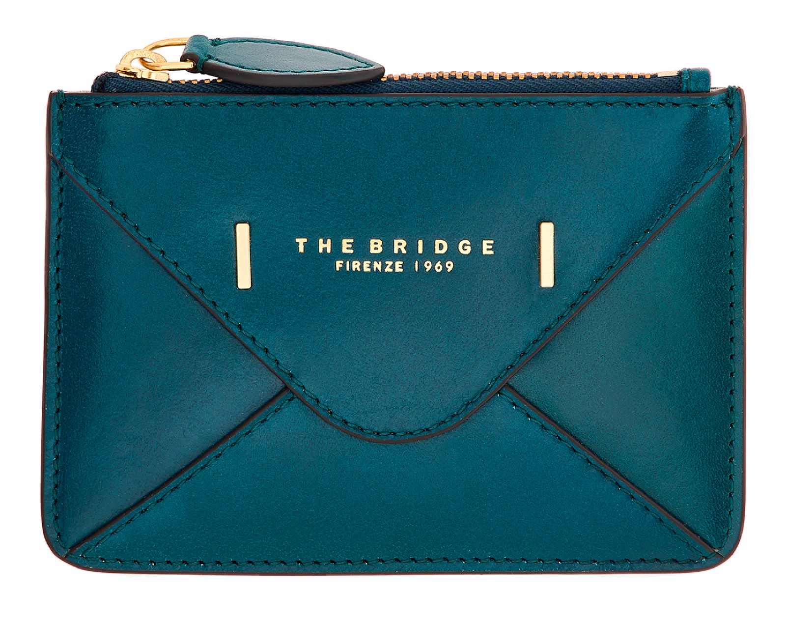 THE BRIDGE Frida Card Case Pavone / Oro