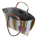 THE BRIDGE Luna Beach Bag Riga Multicolor / Marrone