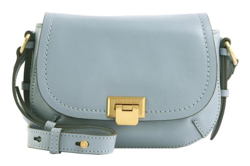 THE BRIDGE Federica Crossbody Bag Acqua / Oro THE BRIDGE Federica Crossbody Bag Acqua / Oro