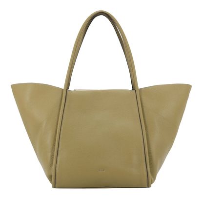 abro Leather Agave Shopper Willow Mud
