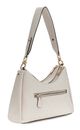 GUESS Anise Double Zip Shoulder Bag Stone Logo