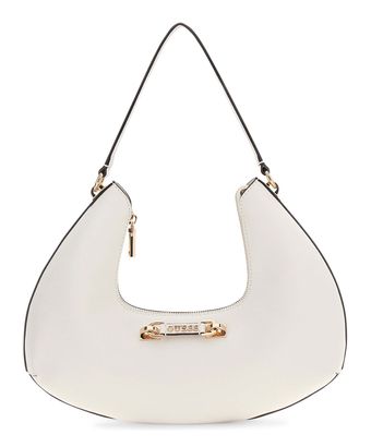 GUESS Sophia Hobo Cream White