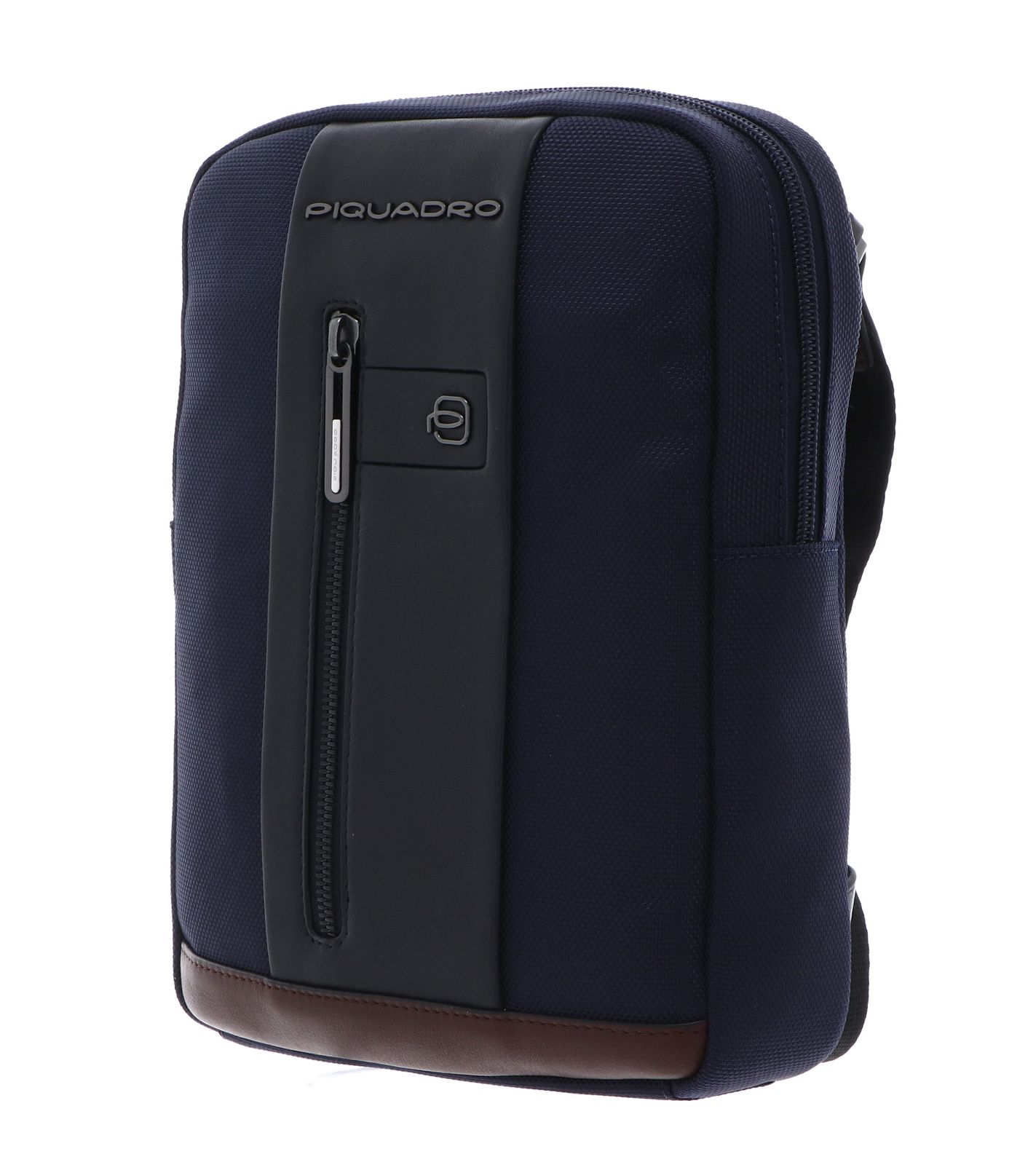 PIQUADRO Brief Crossbody Bag Blu / Cuoio PIQUADRO Brief Crossbody Bag Blu / Cuoio