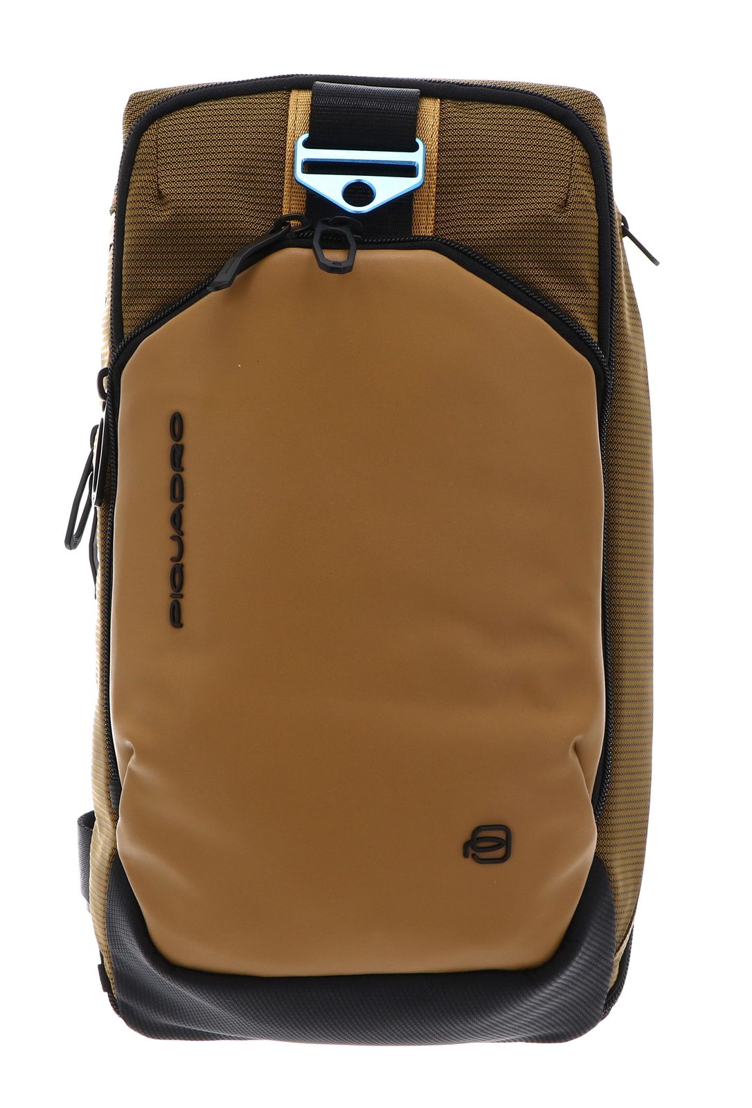 PIQUADRO PQ Earth Mono Sling Bag RFID Cuoio
