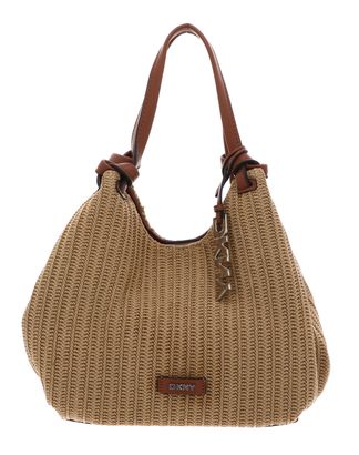 DKNY Paula Tote Bag M Natural / Saddle