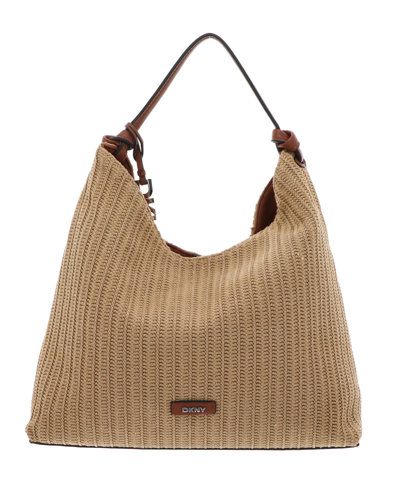 DKNY Paula Hobo Bag Natural / Saddle