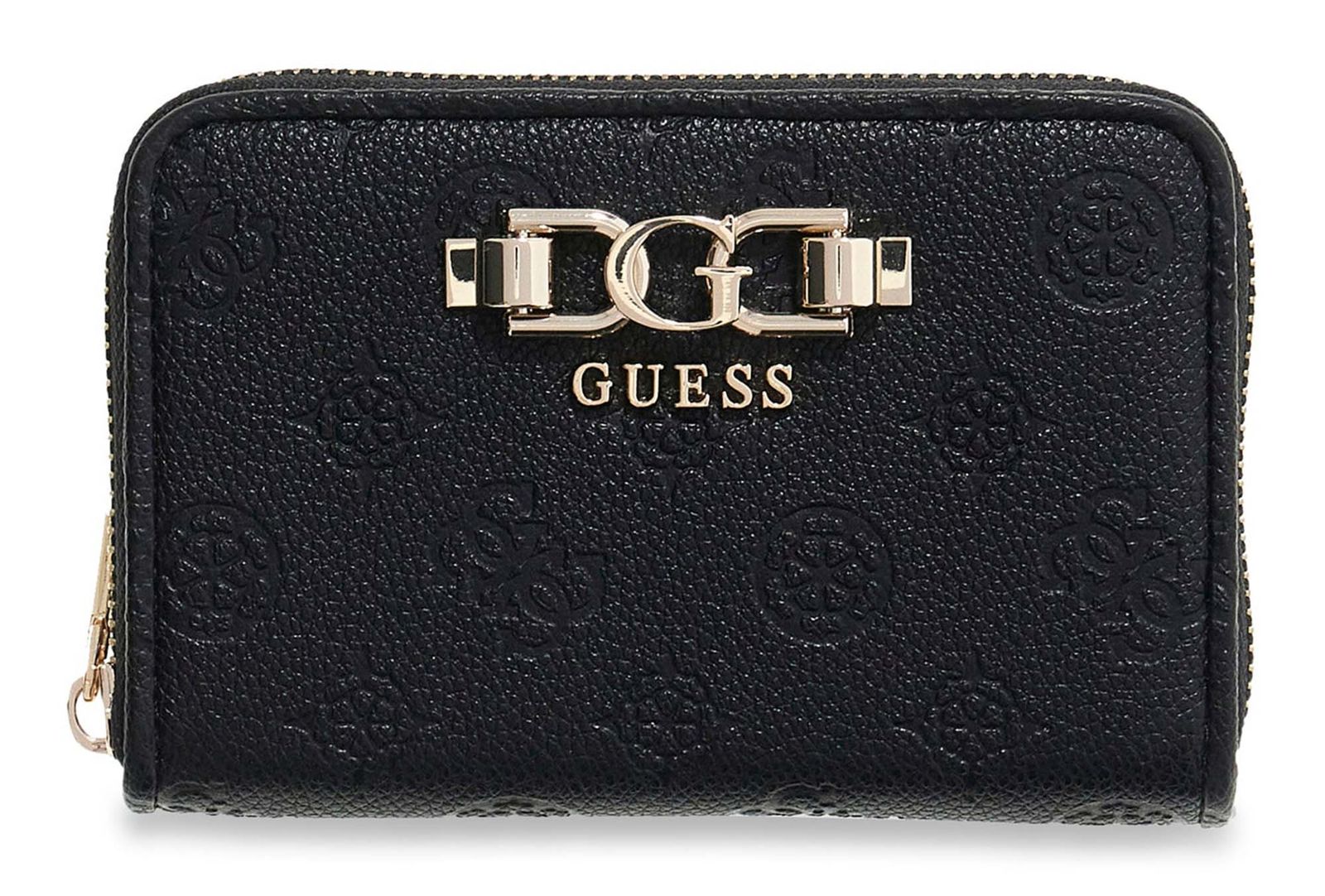 GUESS Anise SLG Zip Around Wallet M Black Logo