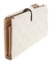 GUESS Anise SLG Double Zip Organizer Stone Logo