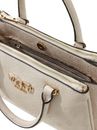 GUESS Anise Triple Compartment Satchel Stone Logo