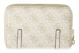 GUESS Leona Logo SLG Zip Around Wallet M Sage Logo