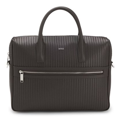 BOSS Daxter Doc Case Dark Brown