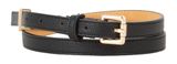 VALENTINO Bloom Belt W115 Nero / Oro - shortenable