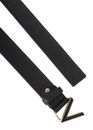 VALENTINO Glow Belt W105 Nero / Oro - shortenable