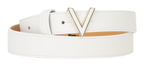 VALENTINO Glow Belt W95 Bianco / Oro - shortenable