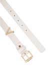 VALENTINO Bloom Belt W115 Ecru / Oro - shortenable
