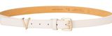 VALENTINO Bloom Belt W115 Ecru / Oro - shortenable