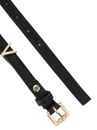 VALENTINO Bloom Belt W95 Nero / Oro - shortenable