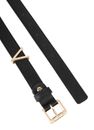 VALENTINO Bloom Belt W75 Nero / Oro - kürzbar
