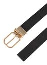 VALENTINO Double Belt W75 Nero / Oro - kürzbar