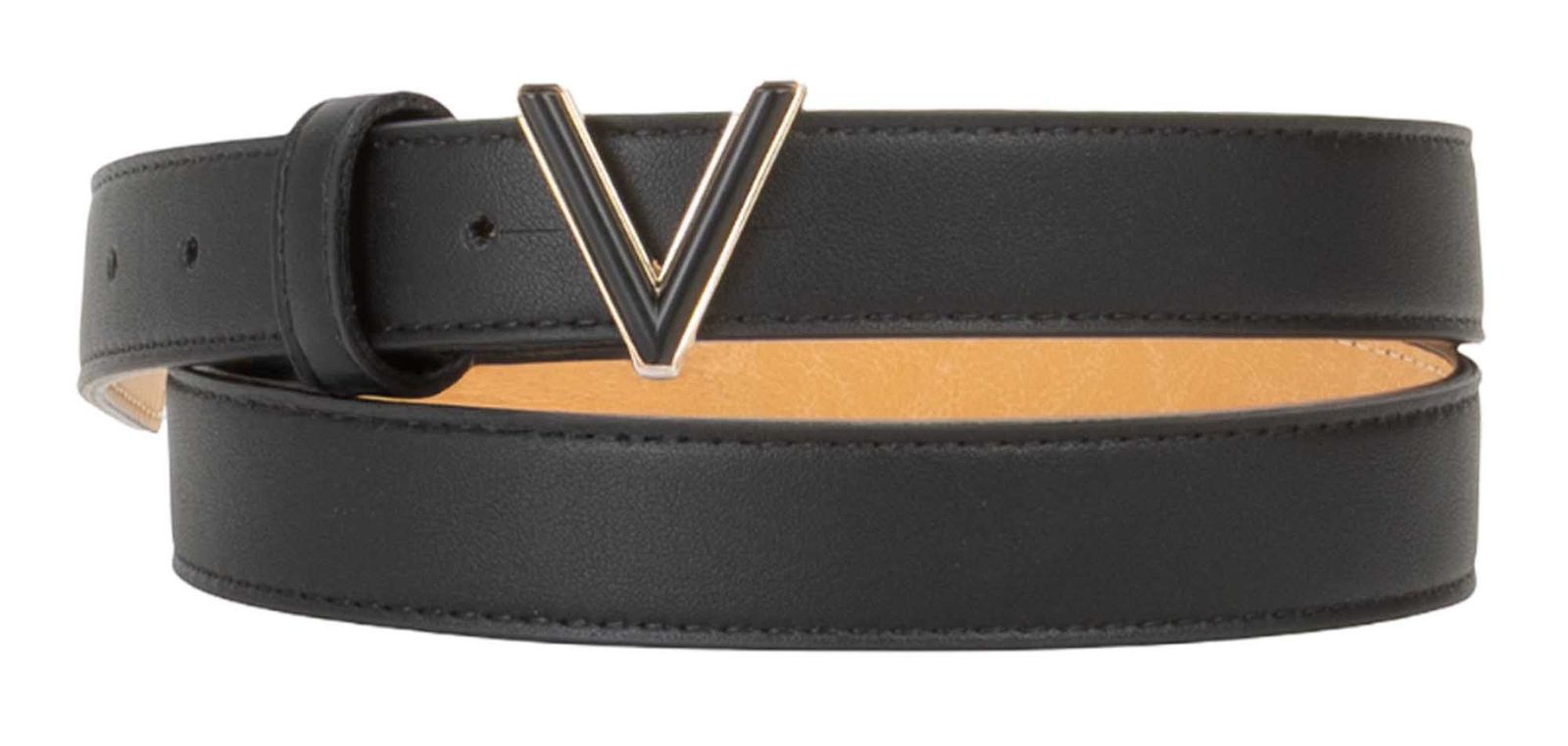 VALENTINO Glow Belt W75 Nero / Oro - kürzbar