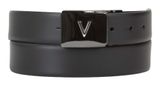 VALENTINO Mast Plaque Buckle Belt W125 Nero / Blu - kürzbar