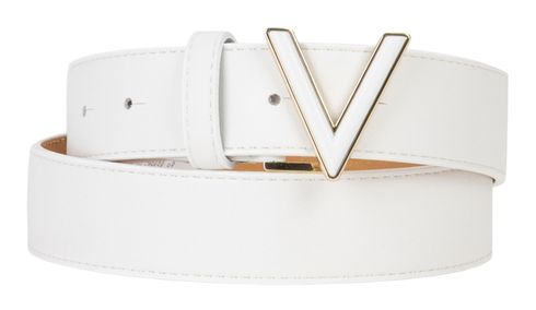 VALENTINO Glow Belt W95 Bianco / Oro - shortenable