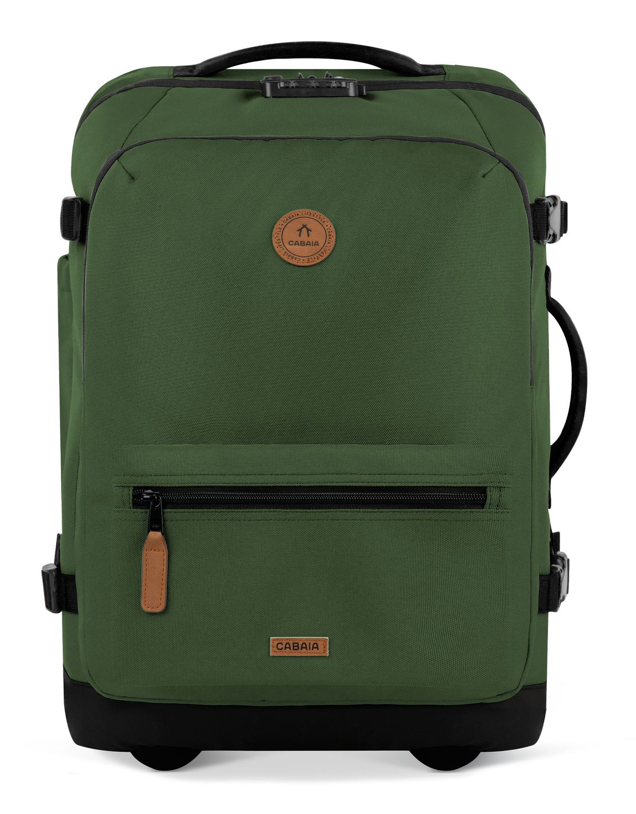 CABAIA Soft Suitcase 2 Wheels Essentials Trolley XS Coromandel