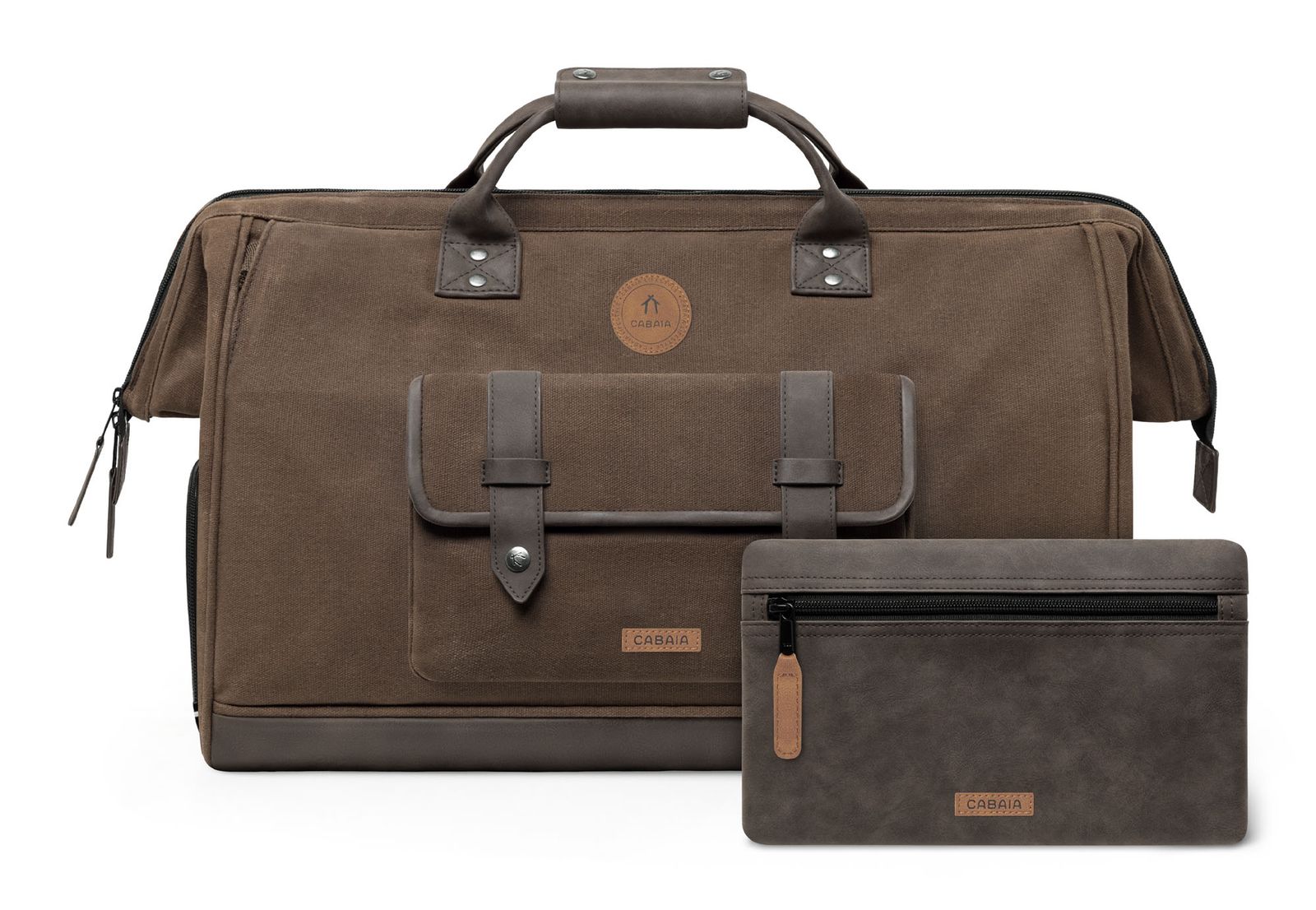 CABAIA Adventurer Waxed Cotton Duffle Bag Soyo