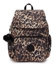 kipling Basic City Zip Backpack S Wild Leopard kipling Basic City Zip Backpack S Wild Leopard