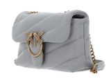 PINKO Love Puff Baby CL Sheep Nappa Pearl Grey - Antique Gold