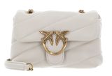 PINKO Love Puff Baby CL Sheep Nappa White - Antique Gold