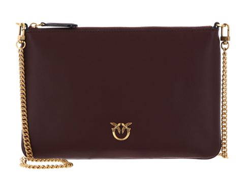 PINKO Flat Classic Burgundy Wine - Antique Gold
