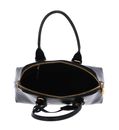 PINKO Bowling Bag Zip Mini Vitello M Black - Antique Gold