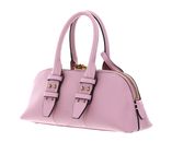 PINKO Bowling Bag Horizontal Vitello Light Pink + Antique Gold